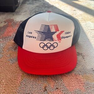 Vintage 1984 Los Angeles Olympics Trucker Hat